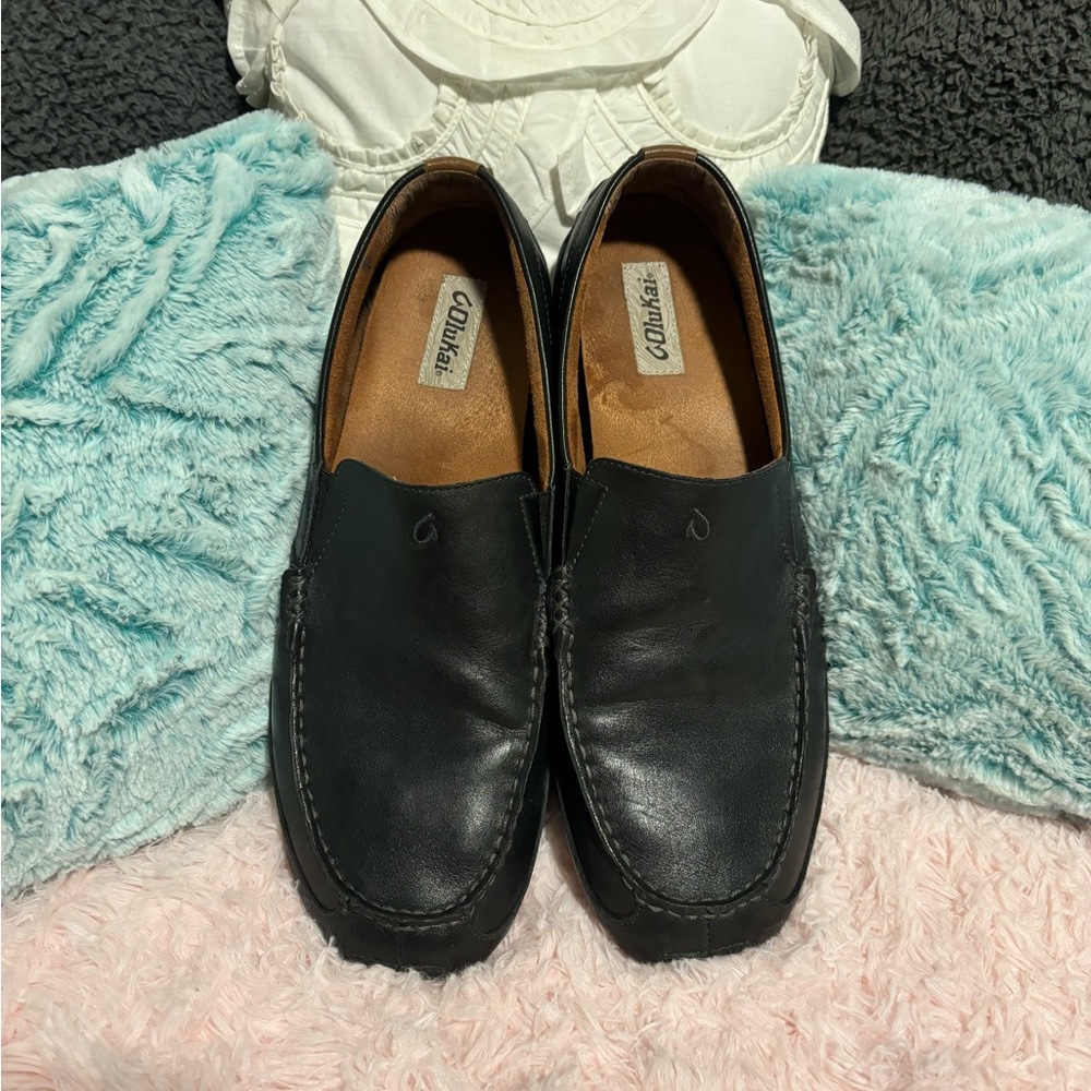 Men’s OluKai Apeka Moc Leather Shoe